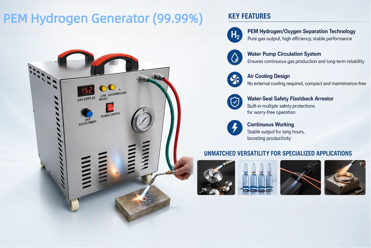 pem hho welding machine